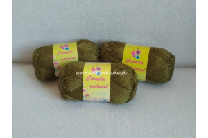 Camila natural 154 - vojensky zelená