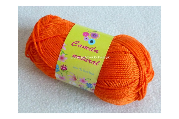 Camila natural 194 - oranžová