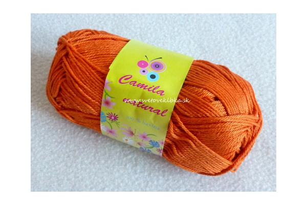 Camila natural 200 - tehlová