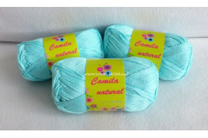 Camila natural 122 - ľadovomodrá
