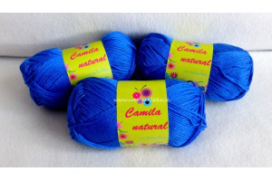Camila natural 100 - kráľovská modrá