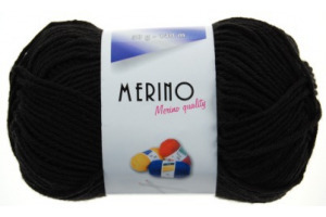 Merino Vlnap 14702 - čierna