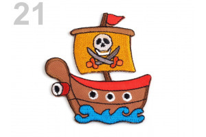 Nažehlovačka - pirátska loď