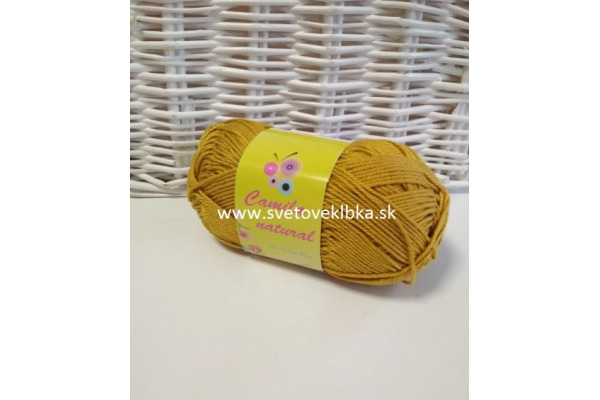 Camila natural 190 - horčicová