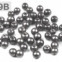 Voskované perly - Ø6 mm - 50g - 19B - šedá hematit