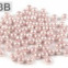 Voskované perly - Ø6 mm - 50g - 43B - pudrová