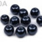 Voskované perly - Ø8 mm - 50g - 60A - tmavomodrá