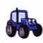 Nažehlovačka - dopravné prostriedky - Traktor modrý 12