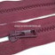 Zips vetrovkový, kosticový - UH - 35 cm - Bordová 19