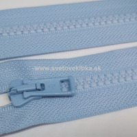 Zips vetrovkový, kosticový - UH - 35 cm - Svetlomodrá 21