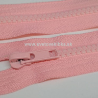 Zips vetrovkový, kosticový - UH - 40 cm - Ružová 15