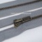 Zips vetrovkový, kosticový - KOV - 70 cm - Tmavošedá 41