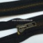 Zips vetrovkový, kosticový - KOV - 70 cm - Čierna 43