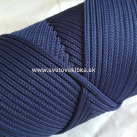 Odevná šnúra 4 mm - Tmavomodrá 60