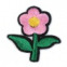 Nažehlovačka - Malý kvet - Ružová 07