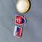 Nažehlovačka - Slovenská vlajka a znak - Vlajka stredná