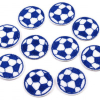 Nažehlovačka - Futbalová lopta - Modrá