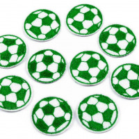 Nažehlovačka - Futbalová lopta - Zelená