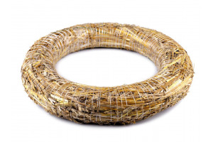 Slamený veniec Ø40 cm