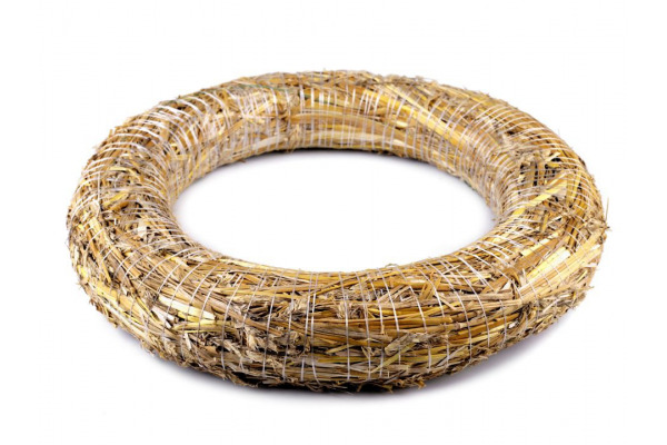 Slamený veniec / Slamený veniec Ø40 cm
