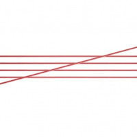 KnitPro Zing Ponožkové ihlice 15 cm - 2 mm