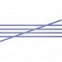 KnitPro Zing Ponožkové ihlice 15 cm - 4,5 mm