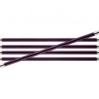 KnitPro Zing Ponožkové ihlice 15 cm - 6 mm