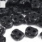 Brzdičky s dvoma dierkami 15x15 mm - Čierna 01