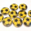 Gombík plastový - Futbalová lopta Ø15mm - Žltá 02