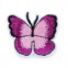 Nažehlovačka - Motýľ - fialoružová 11