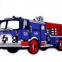 Nažehlovačka - hasičské auto 3 - Modrá 43