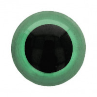 Bezpečnostné oči farebné - 6 mm - Zelená