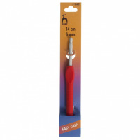 Háčik na háčkovanie Pony Easy Grip - s pogumovanou rúčkou - 5 mm