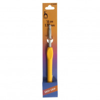 Háčik na háčkovanie Pony Easy Grip - s pogumovanou rúčkou - 5,5 mm