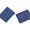 Nažehlovačka - farebný obdĺžnik - Modrá jeans