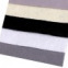 Farebná sada dekoratívnych filcov/plstí 10x45 cm - Bielo-čierna 02