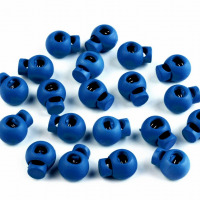 Brzdičky guľaté 15x19 mm - Modrá 16