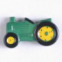 Gombík detský - Traktor - 25 mm  - Zelená
