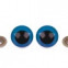 Bezpečnostné oči farebné - Ø30 mm - Modrá 01