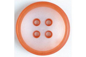 Gombík plastový - štvordierkový, farebný - Ø18mm - Rôzne farby