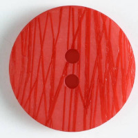Gombík plastový - S laserovou úpravou Ø 30mm - červená