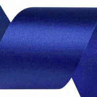 Atlasová stuha šírka 50 mm - zväzok po 3 m - Modrá tmavá 40