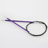 KnitPro Zing Fixné kruhové ihlice 100cm - 3,75 mm