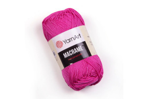 Macrame 140 - tmavoružová