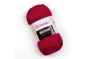 Macrame 143 - bordová