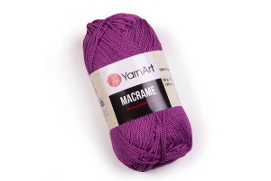 Macrame 161 - tmavá fuchsia