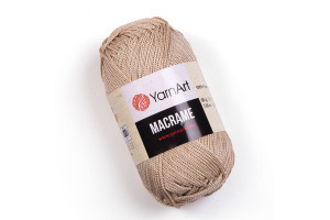 Macrame 166 - režná tmavá