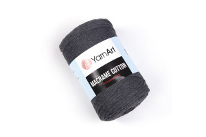 Macrame Cotton 758 - tmavošedá