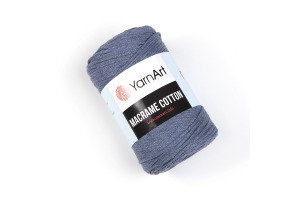 Macrame Cotton 761 - modrošedá