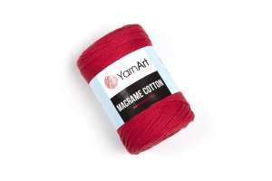Macrame Cotton 773 - červená